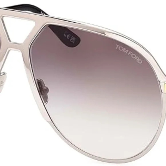 Tom Ford XAVIER FT 1060 Palladium/Grey Shaded 64/14/135 Unisex Sunglasses main image 7